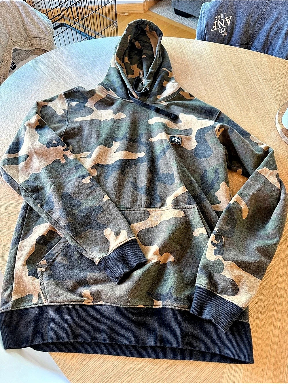 Billabong All Day Pullover Hoodie Camo Men'Small